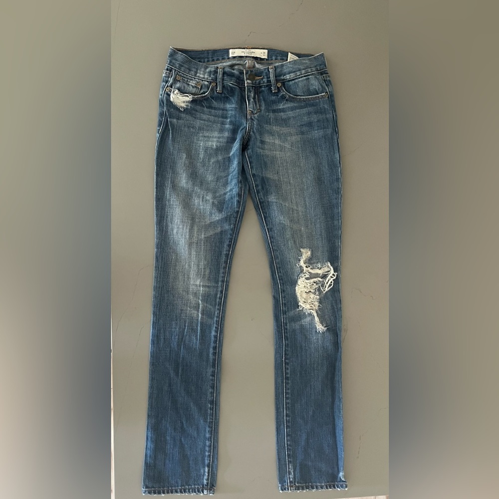 Abercrombie & Fitch Distressed Jeans